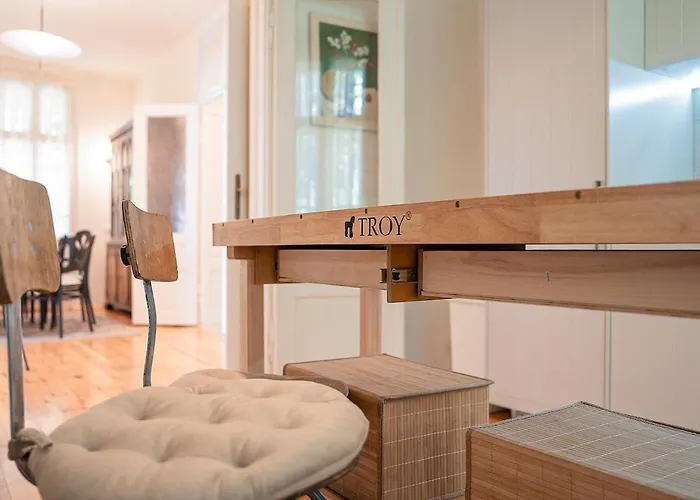 Lejlighed Big In Center - 2 Bd - Fireplace